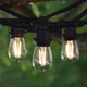 Садовая гирлянда 10м с 10 LED-лампами E27 прямая — наружное декоративное освещение с возможностью соединения, SuperLED - изображение 10