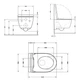Унитаз подвесной Qtap Scorpio ML Ultra Quiet с сиденьем Slim Duroplast/ Soft-close/ MagLock QTSCOML26W49624 - изображение 8