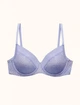 Бюстгальтер Thirdlove Chevron Contour Demi Bra USA - Світло-ліловий - 70С - зображення 3