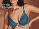 Бюстгальтер зі вставними подушечками Thirdlove 24/7 Classic Uplift Plunge Bra - Глибокий синій - 95F - зображення 2