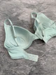 Бюстгальтер зі вставними подушечками Thirdlove 24/7 Classic Uplift Plunge Bra - Бірюзовий - 75Е - зображення 4