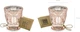 Świecznik PartyDeco 7 x 8 cm różowe złoto 4 szt. (5900779111851) - obraz 2