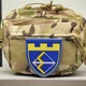 Патч-шеврон ТрО 241 бригады ВСУ на велкро липучке - изображение 3