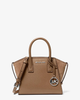 Сумка Michael Kors Avril Extra-Small Leather and Suede Satchel 35F4S4VC0L driftwood бежева із замшею - зображення 1