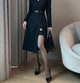 Шовковисті панчохи під пояс з широкою резинкою Sexy 1/2 Чорний (10159) - изображение 1