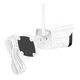Камера відеоспостереження Hoco D4 (Wi-Fi, Full HD, 3D-шумопридушення, захист IP65, інфрачервоне підсвічування) - Білий - зображення 2