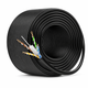 Витая пара CAT5e UTP Одескабель 305 м медная CU черный интернет кабель для улицы и камер - изображение 6