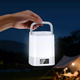 Портативний LED нічник-годинник Hoco HX15 Smart Clock Night Light з акумулятором 1200 mAh настільний світильник 3 режими освітлення білий - зображення 2