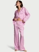 Пижама Victoria's Secret Signature Satin Heart Long Pajama Set (размер S) - изображение 2