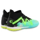 Сороконожки футбольные с носком для тренировок SP-Sport Air 766G-1 размер 43 Black-Mint - изображение 4