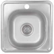 Кухонна мийка Brinex Satin 3838 0,6мм (BRIN3835SAT06) - зображення 1
