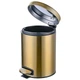 Відро для сміття з плавним закриванням кругле Mixxus Ellipse-TC0205 Brushed Gold 5 л (колір матове золото) (MI8400) - зображення 7