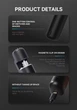 Автомобильный ароматизатор воздуха Ultrasonic Car Aroma Diffuser Black Автоматический ароматизатор 6 ароматов - изображение 7
