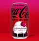 Газированный напиток Coca-Cola Cherry Float Zero Sugar 355мл - изображение 2