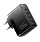 Мережевий зарядний пристрій Essager GAN 100W (2 Type-C + 2 USB) - зображення 1