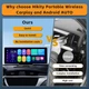 Автомагнітола Hikity A3372G64 3UK / 10.3" / Сенсорна / 2/32Гб / Android 12 / Apple CarPlay / Android Auto / Bluetooth / WI-FI / GPS / USB / AUX / TF Card b6 - Б/В - зображення 5