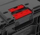 Ящик для инструментов Qbrick пластик 587х380х340 мм черно-красный (701702) - изображение 3