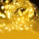 Солнечная гирлянда 32 м 300 LED тёплый свет 3000K / уличная гирлянда на солнечной батарее IP44 / гирлянда на медном проводе для сада и декора / автономная гирлянда с датчиком освещения - изображение 2