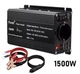 Інвертор Foval 1500W 12-220V чистий синус, перетворювач напруги з 12В у 220В - зображення 1