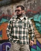 Чоловіча клітчата сорочка AGGRESSION SCOTT зелена фланель оверсайз ТР6884 S - зображення 6