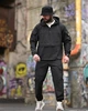 Спортивний костюм анорак + штани Stone Island чорний ТР6072 (мікро ріп-стоп / urban) чоловічий L - зображення 3