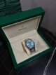 Часы Rolex Land-Dweller Silver-Blue 40мм - изображение 2