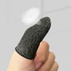 Напальчники для гри на телефоні HOCO GM4 Phantom Superconducting fiber mobile game finger cots (Fiber) Black - изображение 5