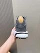 Чоловічі кросівки Louis Vuitton VNR сірого кольору, текстиль flyknit, масивна підошва 42 розмір - зображення 6
