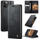 Чехол-книжка CaseMe RFID из нубука для iPhone 11 Pro Черный - изображение 5