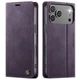 Чехол-книжка CaseMe RFID из нубука для iPhone 17 Pro Max Фиолетовый - изображение 1