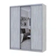 Шкаф купе Doros Сити Лайт Сосна Натти 2 ДСП / 1 зеркало 225х60х225 (DRS-011973) - изображение 3