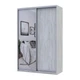 Шкаф купе Doros Сити Лайт Сосна Натти 1 ДСП / 1 зеркало 150х60х225 (DRS-011965) - изображение 3