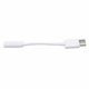 Переходник USB Type-C – Jack 3.5 мм для наушников, аудиоадаптер, белый - изображение 1