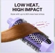 Термощетка Wavytalk Blowout Boost 1.5", щетка-плойка с ионизацией, керамическая, 3 температур, для объема и локонов фиолетовая - изображение 6