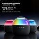 Комп'ютерні колонки PHILIPS TAS2009, настільна Bluetooth-колонка, міні-сабвуфер для дому, високоякісний звук, підсвічування, бездротова міні-колонка для перегляду телевізора, стильний чорний колір. - зображення 3