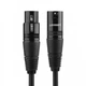 Микрофонный кабель Ugreen AV130 XLR Male to Female Microphone Cable 3 m Black (90401987) - изображение 2