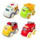 Zestaw samochodów LEAN Toys Autka Miejskie Dla Malucha — Napęd, Światła i Dźwięki 4 szt (ZES5905991087748) - obraz 2