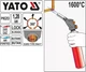 Газовый горелка YATO, мощность 1.28 кВт, температура до 1600 °C, для картриджа EN 417 - изображение 3