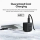 Сетевое зарядное устройство для Baseus Palm Fast Charger Type-C+USB 20W Black (P10111608113-00) - изображение 5