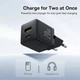 Сетевое зарядное устройство для Baseus Palm Fast Charger Type-C+USB 20W Black (P10111608113-00) - изображение 10