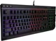 Игровая клавиатура проводная HyperX Alloy Core RGB UA мембранная полноразмерная RGB подсветка черный - изображение 2