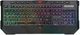 Игровая клавиатура проводная Marvo K656 USB мембранная полноразмерная 100% подсветка 3 цвета 112 клавиш черный - изображение 1