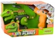 Ігровий набір LEAN Toys Динозавр для складання DIY з шуруповертом Зелений 725045 (5905991054054) - зображення 1