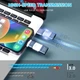 Флешка 256GB 4-в-1 USB 3.0 / Type-C / microUSB / Lightning для телефона - AXFEE - изображение 3
