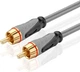 Коаксиальный RCA кабель 7.5 м (25 ft) аудио/видео, двойное экранирование — TNP - изображение 4