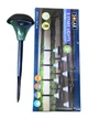 Набір з 8 садових світильників на сонячних батареях Solar 8 Stake Lights вуличні ліхтарі підсвічування - зображення 2