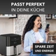 Мультипечь аэрофритюрница Clatronic Hot Air Fryer XXL 5.0 л с сенсорным управлением (FR 3782 H) - изображение 6