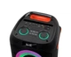 Портативная музыкальная Bluetooth колонка с караоке микрофоном NDR-717 50W с LED-подсветкой и 2 беспроводными микрофонами - изображение 3