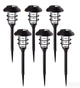 Уличные садовые солнечные светильники Solar Lawn Lamp X20 6 шт на солнечных батареях подсветка газона - изображение 5