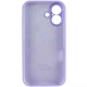 Чохол Silicone Premium case з захистом камери для iPhone 17 Full Camera Protective lilac 6016 - изображение 4
